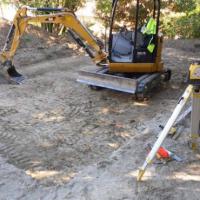 Terrassement au laser